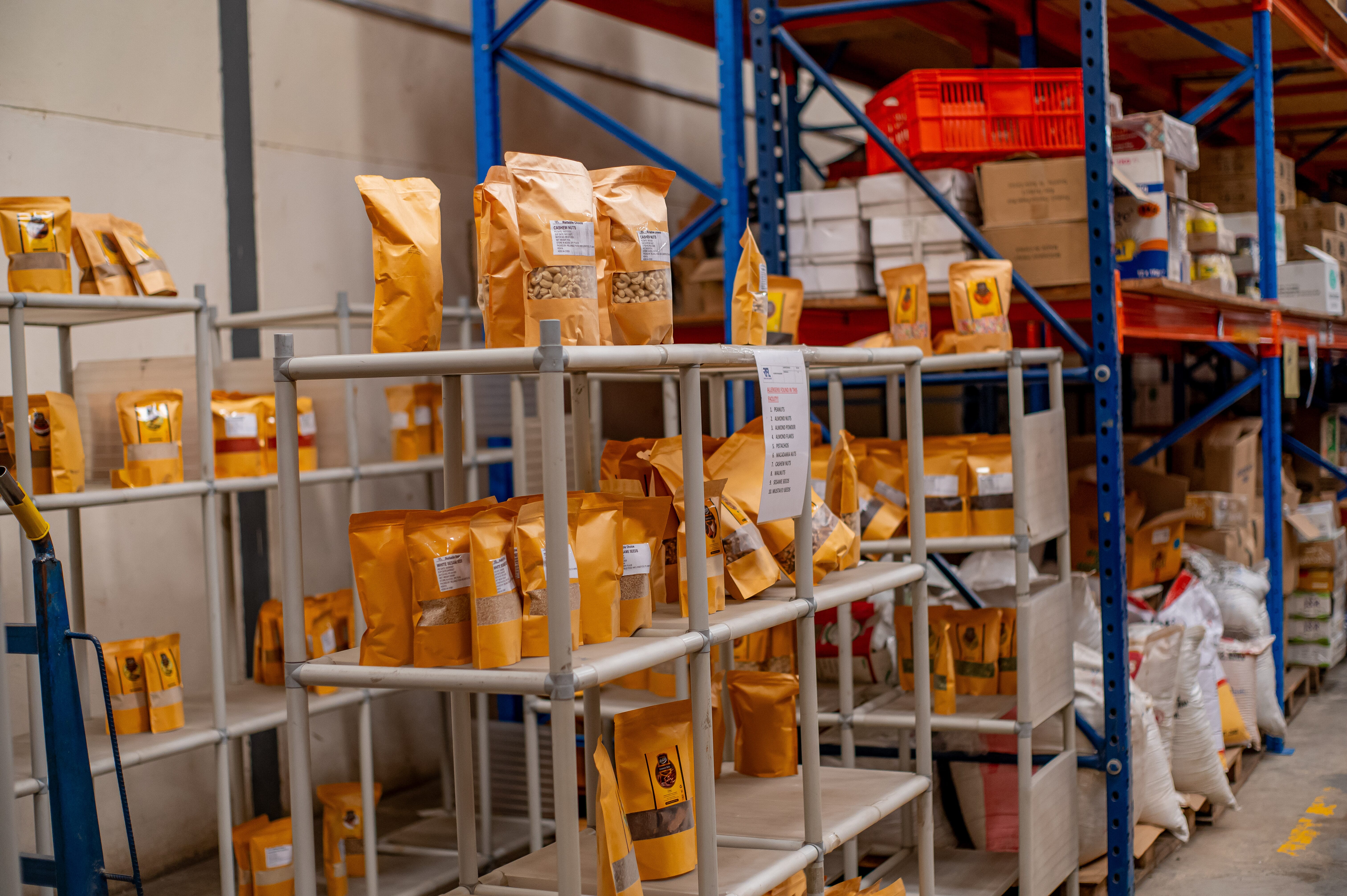 Food & Non Food Warehousing - ISO 22000 Certified Climate-Controlled Storage