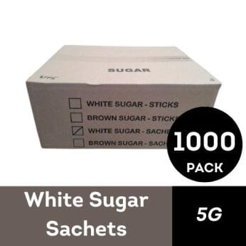 White Sugar Sachets 5g